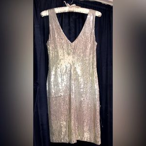 Sequined homecoming dress